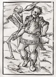 De Dood komt voor de Kok, uit 